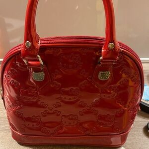 Red Hello Kitty purse